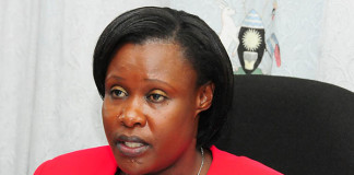 The Minister of Education, Sports, Science and Technology, Jessica Alupo,