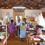 Malaria Clinic in Tanzania helped by SMS for Life and IBM LotusLive.com cloud computing.