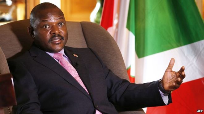 Burundi’s Pierre Nkurunziza rules out fourth term
