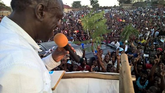 Besigye in Rakai