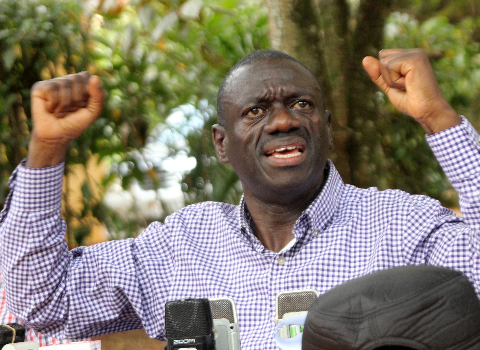 TRIED TO JUMP THE QUEUE? FDC flag bearer Dr Kizza Besigye