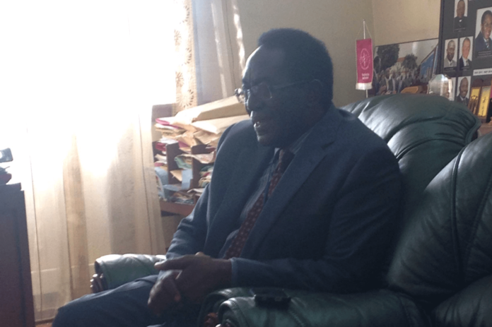 Prof. Ddumba Sentamu During the Interview