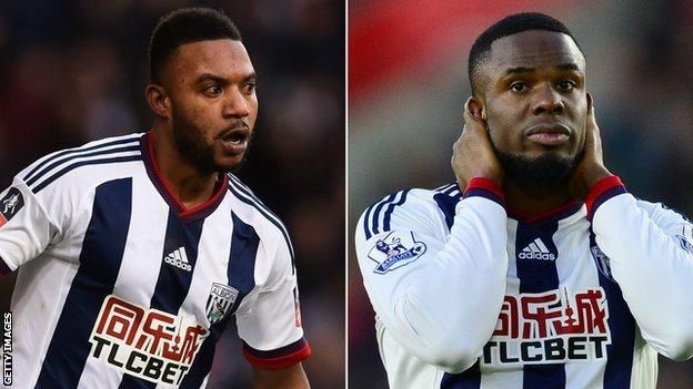 Stephane Sessegnon and Victor Anichebe leave West Brom