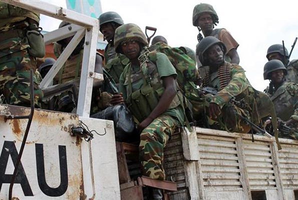 AMISOM soldiers