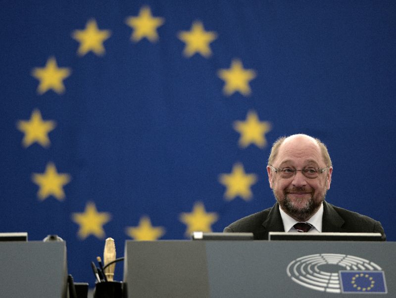 EC Parliament Chief Martin Schulz