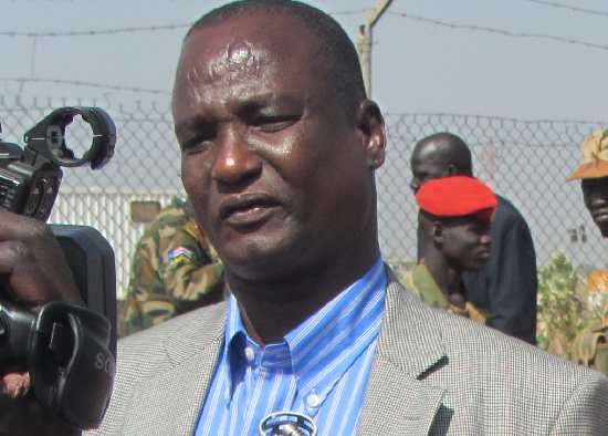 South Sudan's Minister of Mining Taban Deng