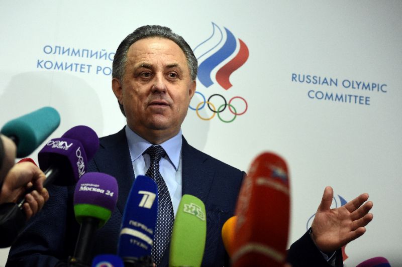 IN TROUBLE? Russian Sports Minister Vitaly Mutko