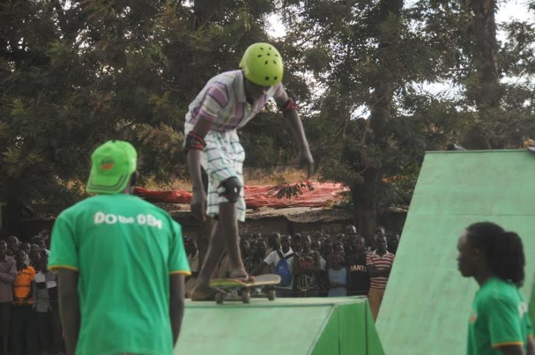 Skateboarding tour kicks off in Iganga