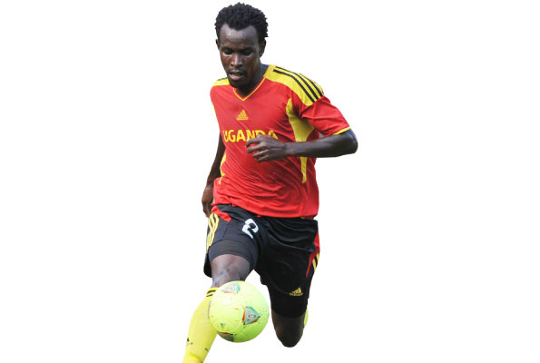 Vincent Kayizzi controls the ball during a 2012 Uganda-Rwanda CECAFA game. Kayizzi arrives at KCCA with huge promise of delivering success and returning to the Cranes fold.