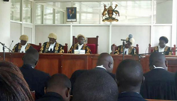 Judges of the Constitutional Court at a previous session.Photo credit/76crimes.com