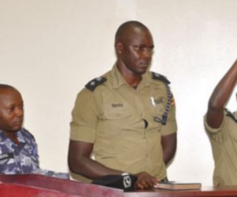 Top city cop in trouble over clobbering Besigye supporters