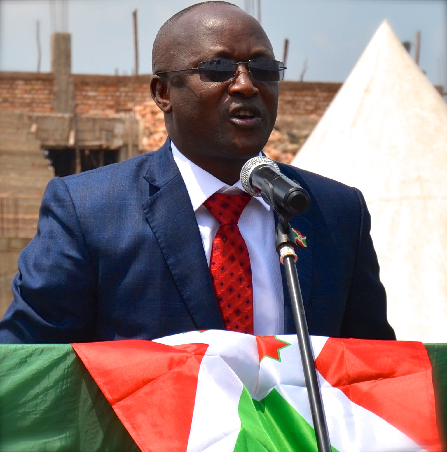 ANNOUNCED ICC WITHDRAWAL PLANS: Burundi Vice President Gaston Sindimwo