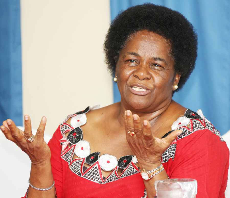 AU RACE: SADC contender Dr Pelonomi -Venson Moitoi, who is currently Botswana's foreign minister.