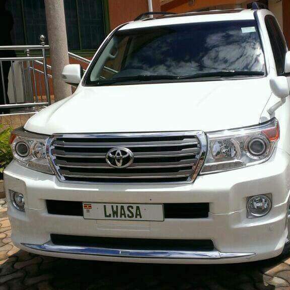 MONSTER: Lwasa's Toyota Land Cruiser aka 'Mkenkoni'.