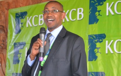 FLAGGED OFF GROUP: KCB Uganda Managing Director   Joram Kiarie