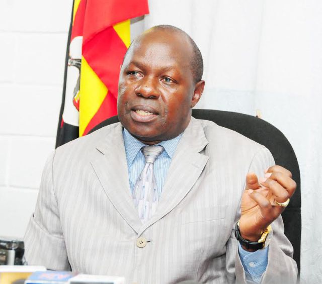 LED UGANDA DELEGATION: Minister of State for Sports Charles Bakkabulindi