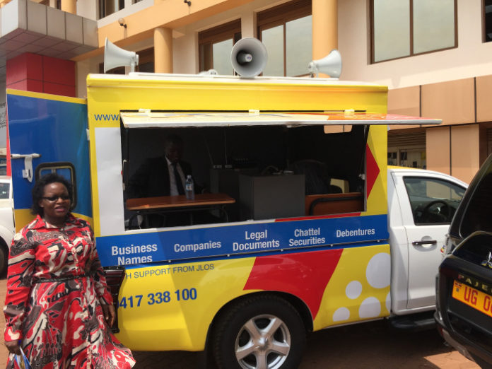 URSB mobile van travels upcountry
