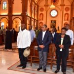 State Visit – Equatorial Guinea – Mongomo City – Visit to Basilic Cathedral 01 –