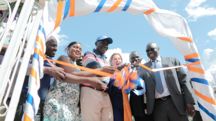 Representatives from dfcu Bank, The Agriculture Development Center in Lira District during the announcment of the partnership with Rabobank which will support Farmer Based Organisations across the country