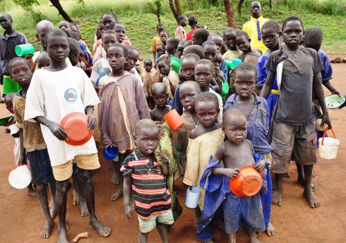 Uganda line up for food aid - Eagle Online