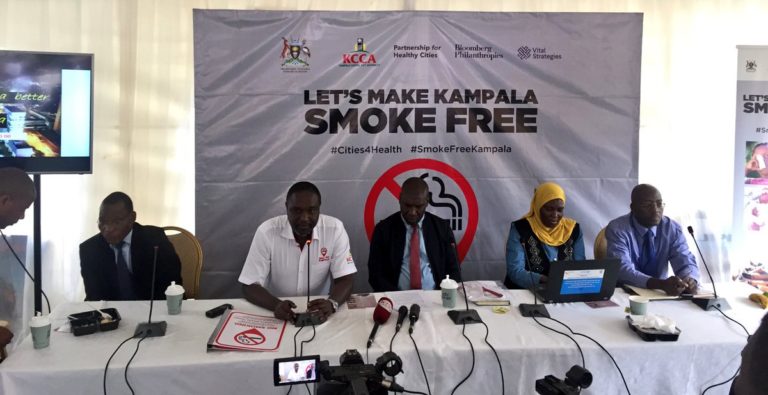 KCCA bans smoking in Kampala