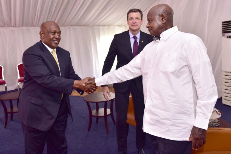 Museveni meets MTN Group executives asks them to support economy growth