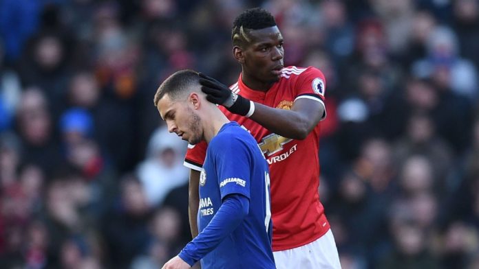 Hazard and Pogba
