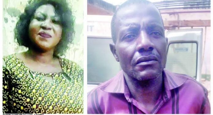 Kelvin Waliuba (L) impregnated mother in law (Left)