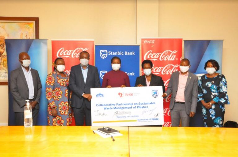 Stanbic Bank, Coca-Cola and Nice House of Plastics partner to promote management and recycling of plastic waste