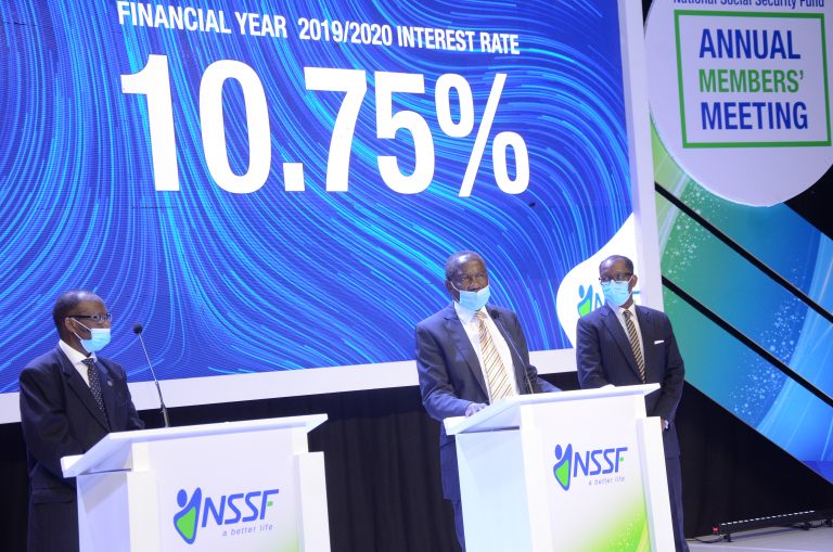NSSF declares 10.75% interest rate to members for FY 2019/20