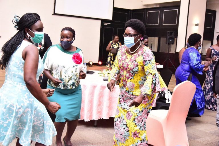 Kadaga commends Parliament women staff for charity