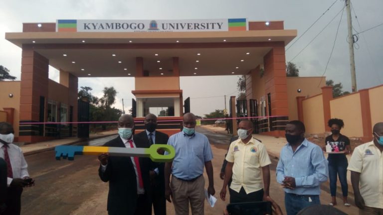 Kyambogo University’s newly constructed gate changes the face of the University