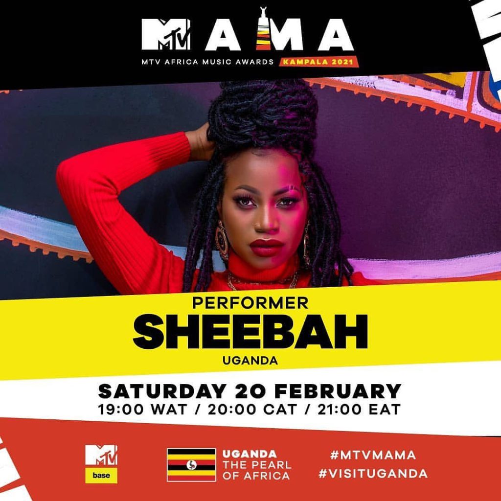 Sheebah set to perform at MTV Africa Music Awards 2021 ...