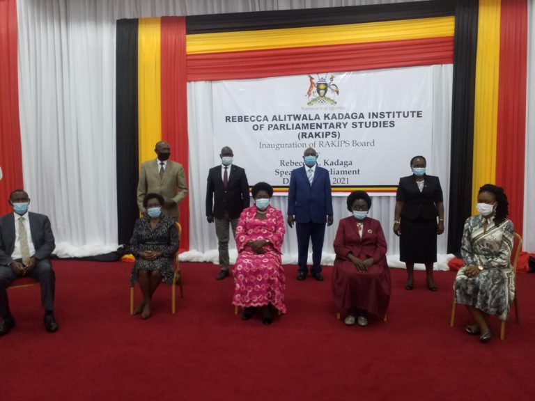 Kadaga launches Institute of Parliamentary Studies to train legislators