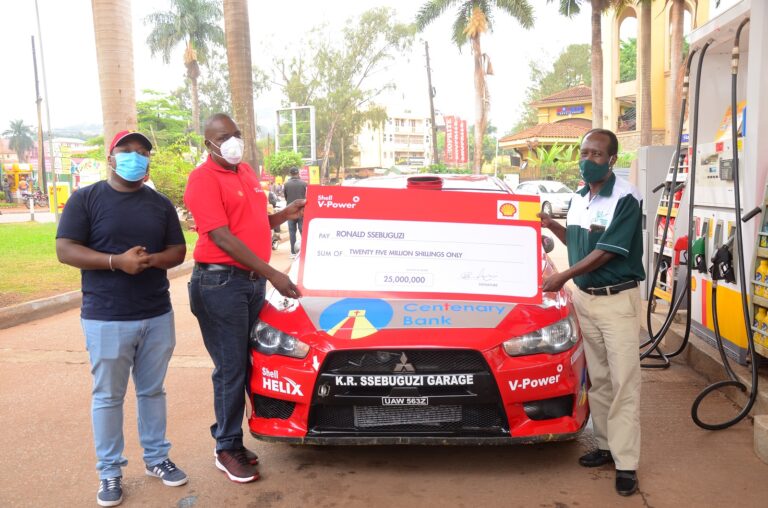 Shell V-Power fuels Ronald Sebuguzi’s participation in the 2021 World Championship Safari Rally