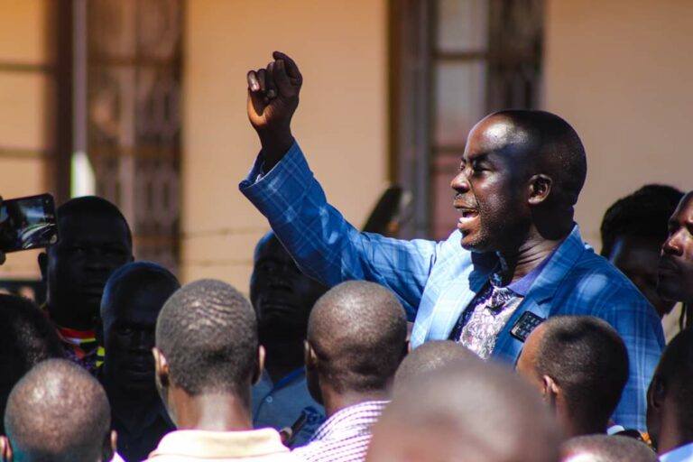 Odonga Otto jubilates after Court nullified the election of Komakech as Aruu County MP