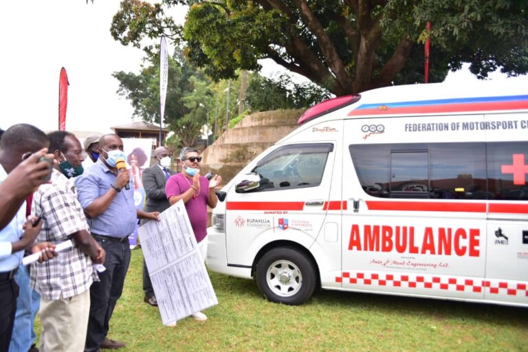 FMU receives medical ambulance from Ruparelia Foundation