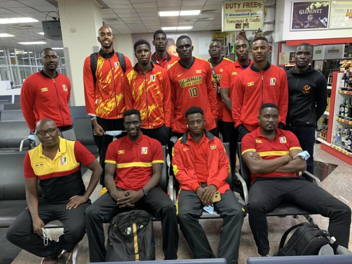 Baskteball team to Angola