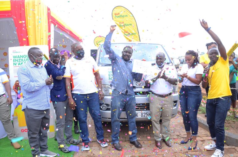 Shell customer wins brand new Toyota Hiace in latest ‘Jjuza Akameeza’ promotion