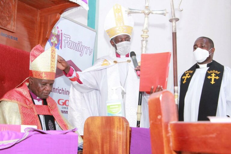 Rev. Canon Nandaah installed as 8th Bishop of Mbale Diocese