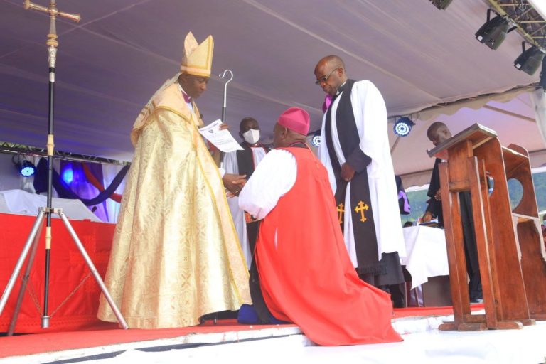 Rt Rev Gaddie Akanjuna consecrated as the 6th Bishop of the Diocese of Kigezi