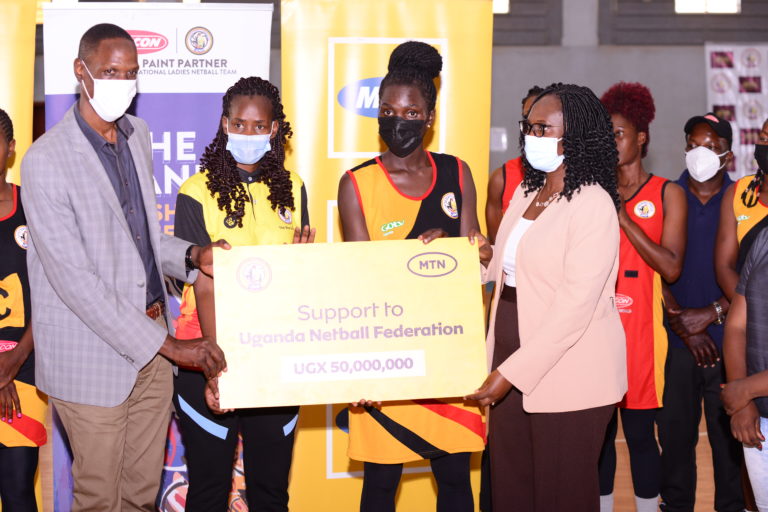 MTN hands over Shs50m to She Cranes ahead of the Commonwealth Games in Birmingham