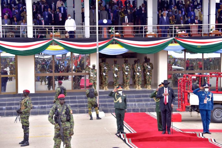 Museveni witnesses graduation of first batch of South Sudan’s unified forces