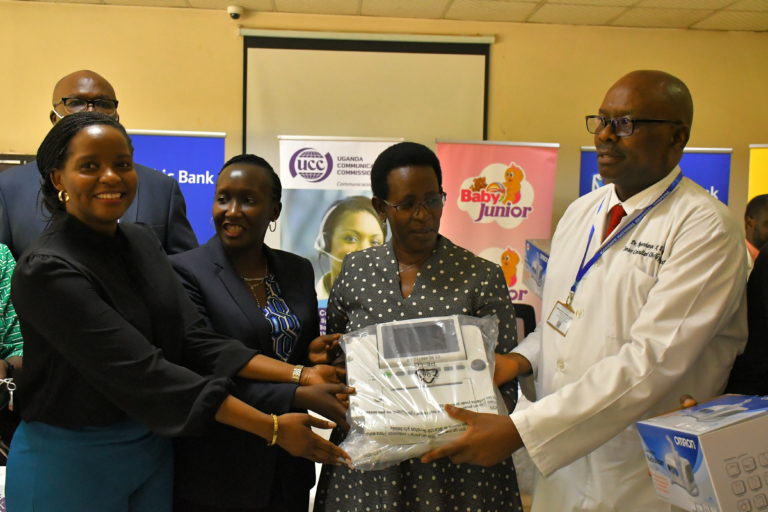 Stanbic Bank Uganda gifts Kawempe Hospital staff