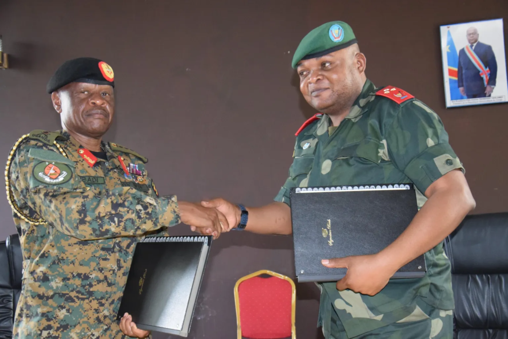 Gen. Mbadi, Gen. Songesha meet to review operations Shujaa - Eagle Online