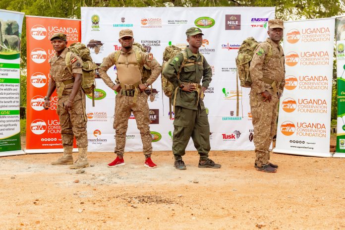 The WRC Queen Elizabeth National Park Male Ranger Team
