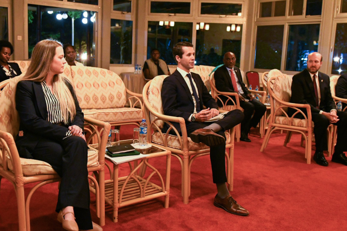 Starline delegation meeting President Museveni.